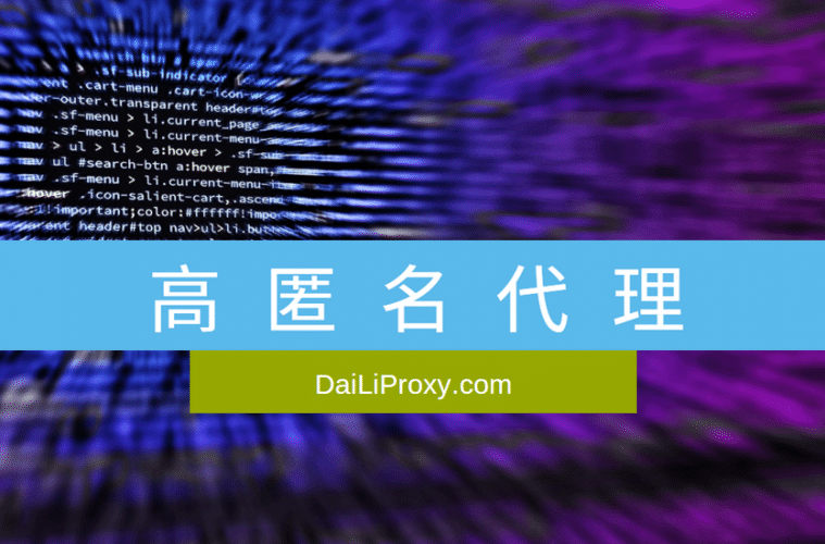 高匿名代理