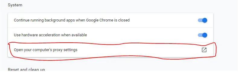 Chrome代理设置3