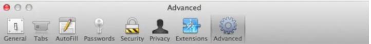 Safari 代理设置2