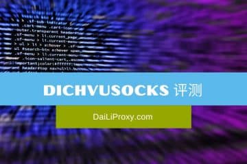 Dichvusocks 评测