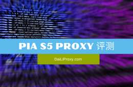 PIA S5 Proxy 评测
