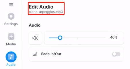 edit audio