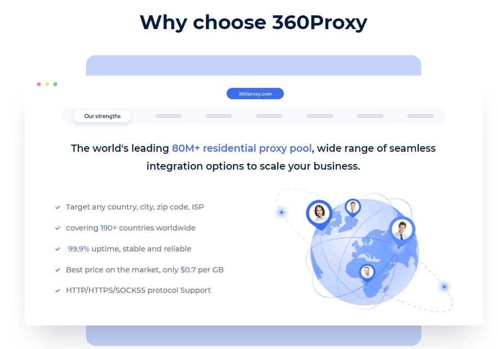 Why choose 360Proxy