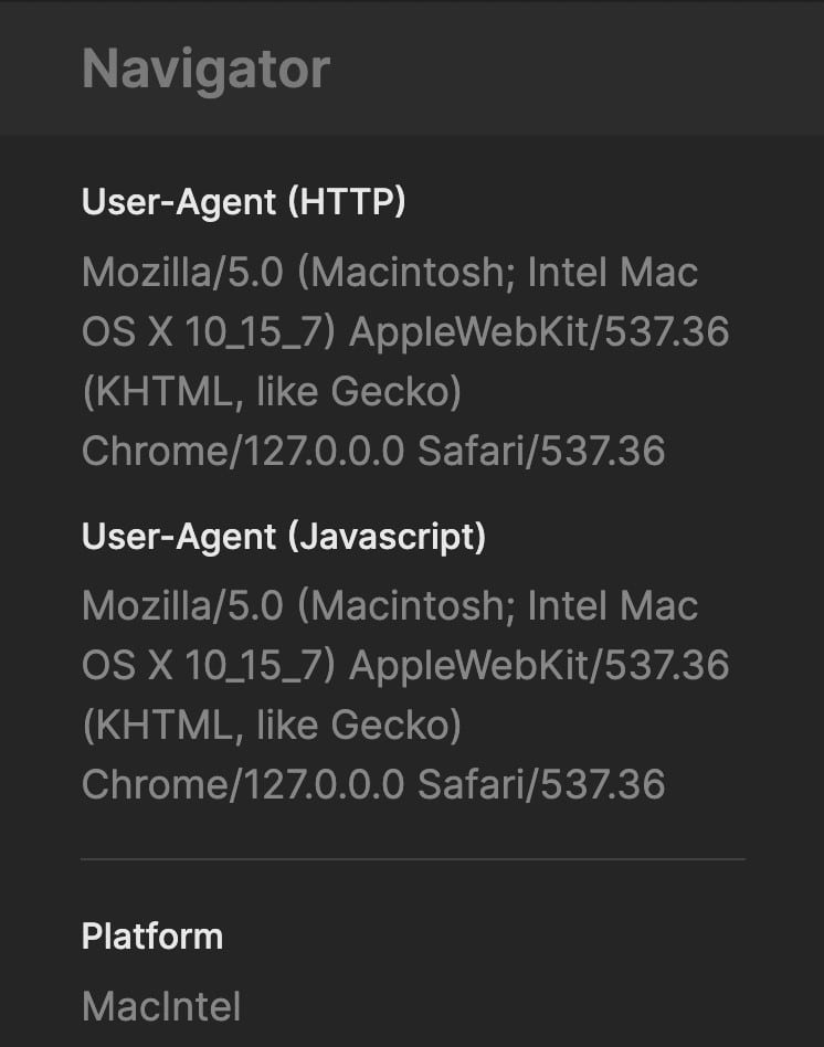 请求标头和 Javascript