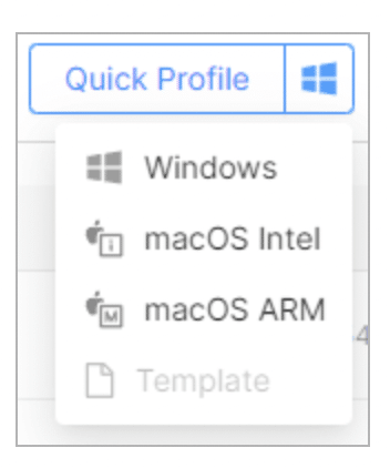 将操作系统更改为 Windows