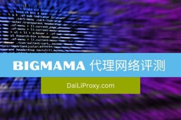 BigMama 代理网络评测