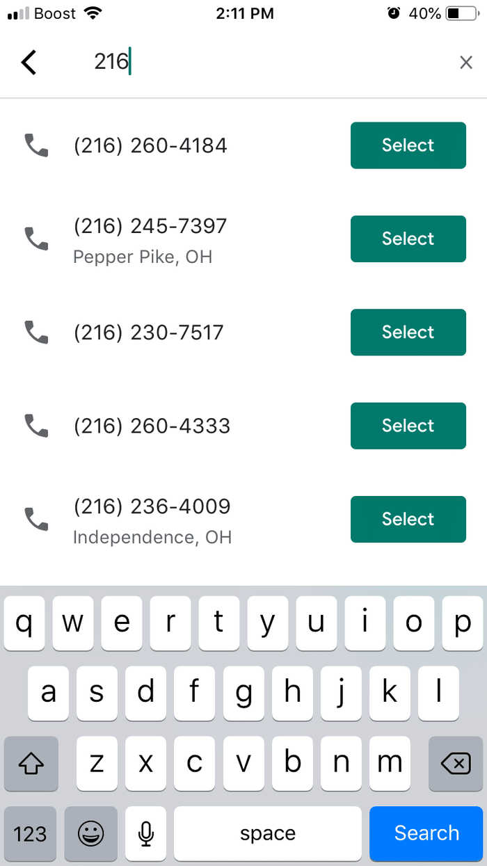 如何将您的 Google Voice 链接到手机 2