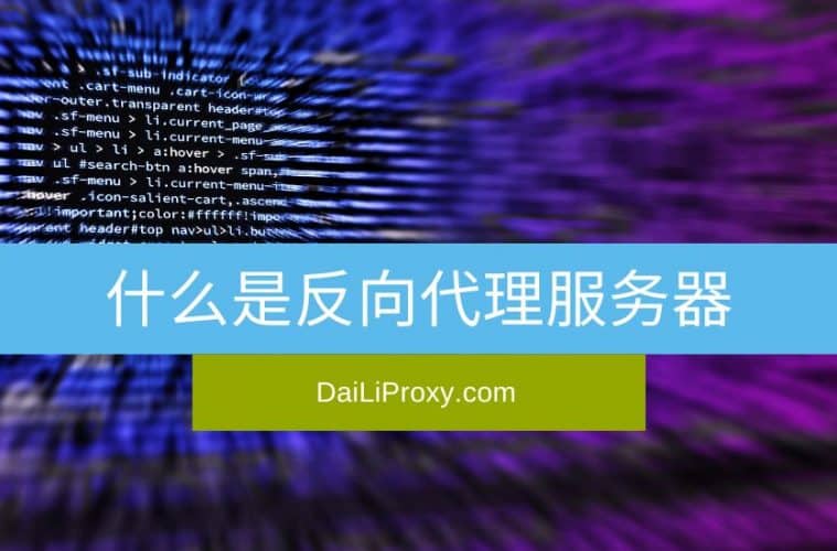 什么是反向代理服务器