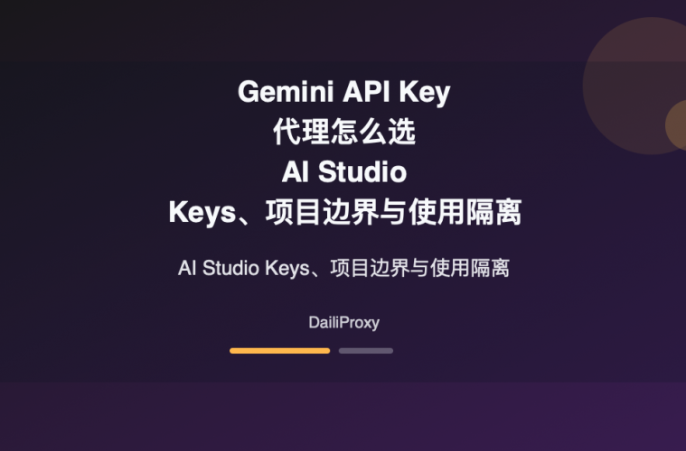 Gemini API Key 代理主题图:Gemini API Key 代理