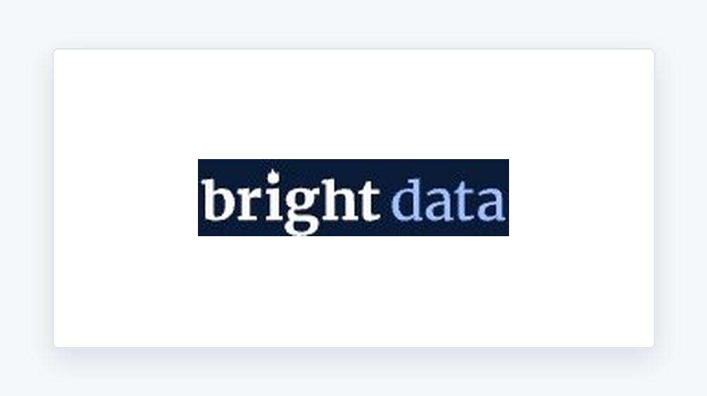 Bright Data 商家卡片