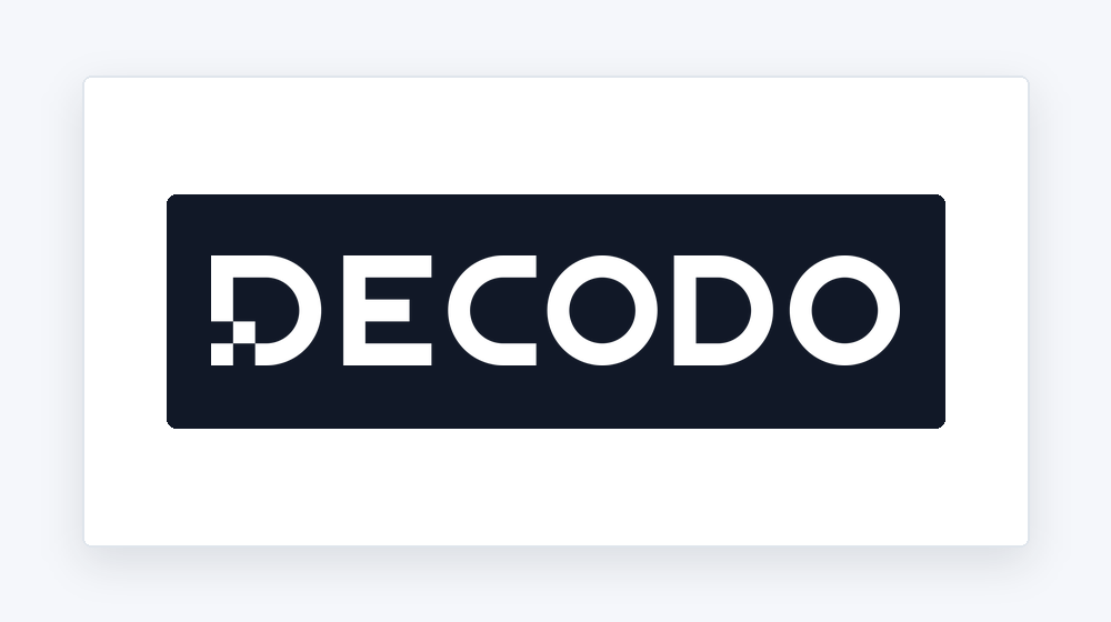 Decodo 商家卡片
