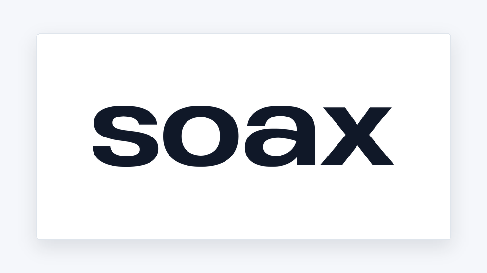 SOAX 商家卡片